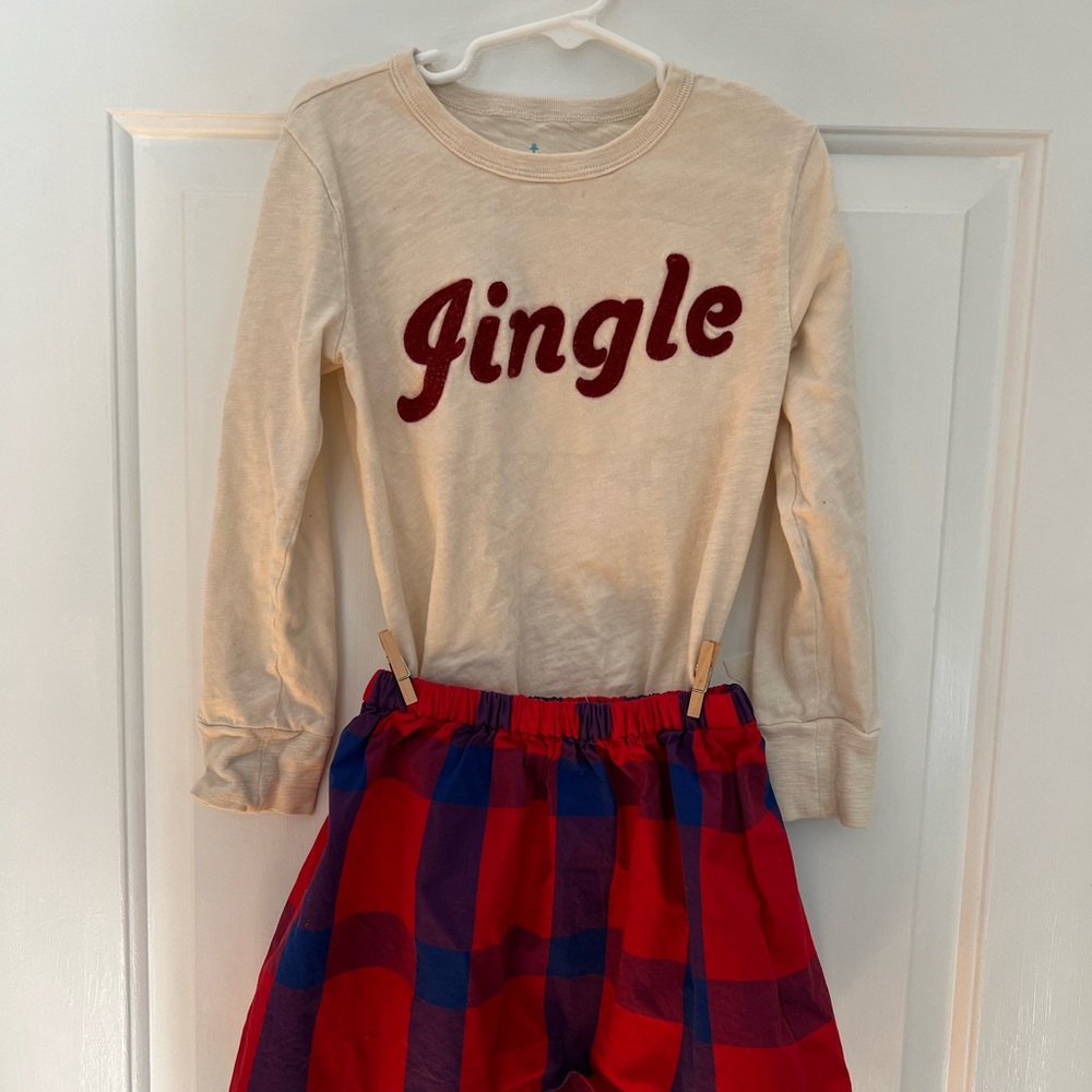 Crewcuts “Jingle” shirt size kids xsmall.